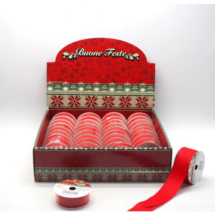 NASTRO H2.5CM 2.7MT ROSSO NASTRO H2.5CM 2.7MT ROSSO