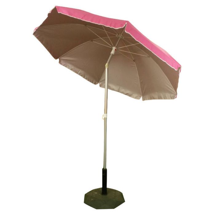 OMBRELLONE DIAM.200 ROSA IN