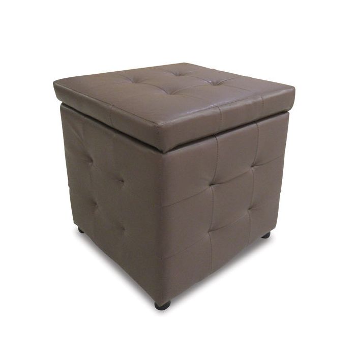 POUFF CUBESTORE45 7531C M.GREY ECOP. POUFF CUBESTORE45 7531C M.GREY ECOP.