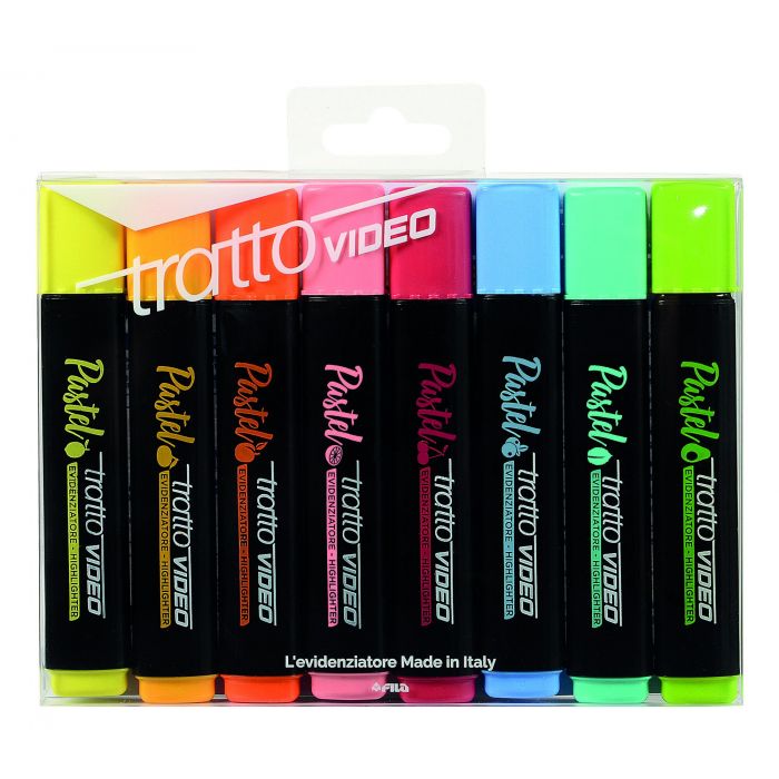 ASTUCCIO 8 TRATTO VIDEO PASTEL ASTUCCIO 8 TRATTO VIDEO PASTEL