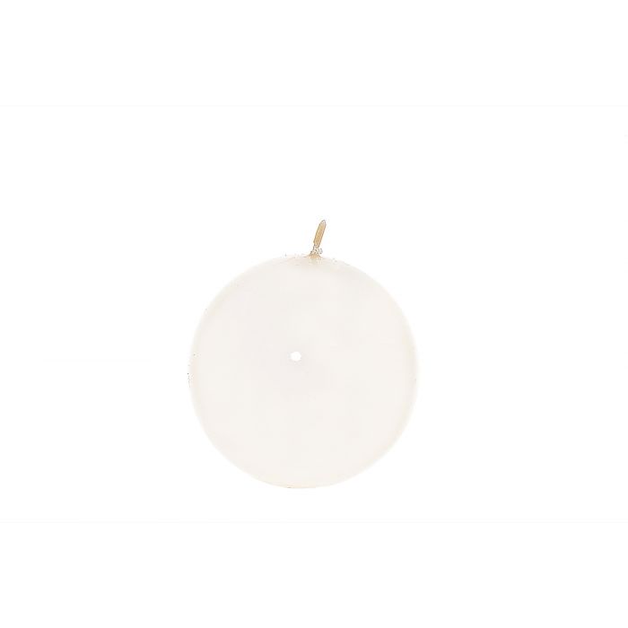 CANDELA SFERA LUCIDA DIAMETRO 8 AVORIO CANDELA SFERA LUCIDA DIAMETRO 8 AVORIO