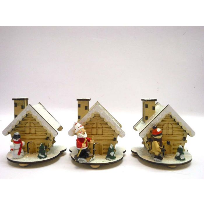 BASE NEVATA LEGNO C/CASETTA C/SOGG.NAT. H9X9X7CM BASE NEVATA LEGNO C/CASETTA C/SOGG.NAT. H9X9X7CM