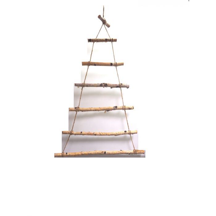 SCALA CORDA C/7 PIOLI LEGNO 70X50CM SCALA CORDA C/7 PIOLI LEGNO 70X50CM