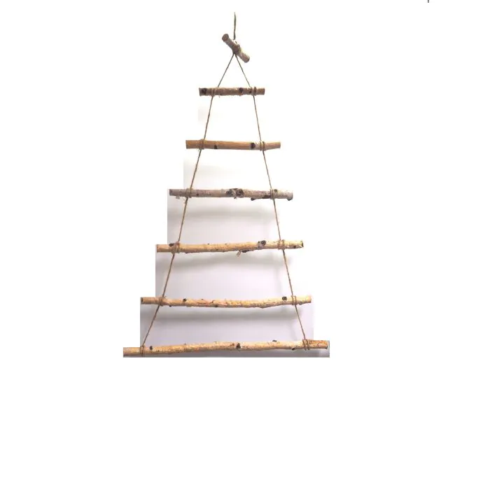 Scala In Legno Per Uccelli Nobby 8 Pioli - 34x7 Cm Per Gabbie - Foto 14