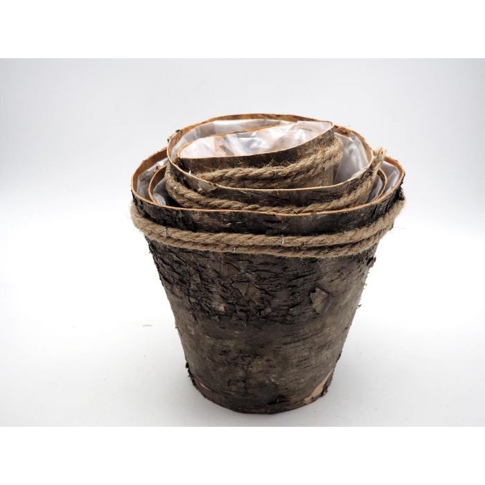 VASO CORTECCIA CON CORDA E NYLON VASO CORTECCIA CON CORDA E NYLON