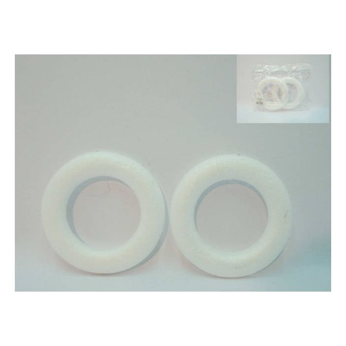 SET 2 CERCHI POLISTIROLO BIANCO SET 2 CERCHI POLISTIROLO BIANCO