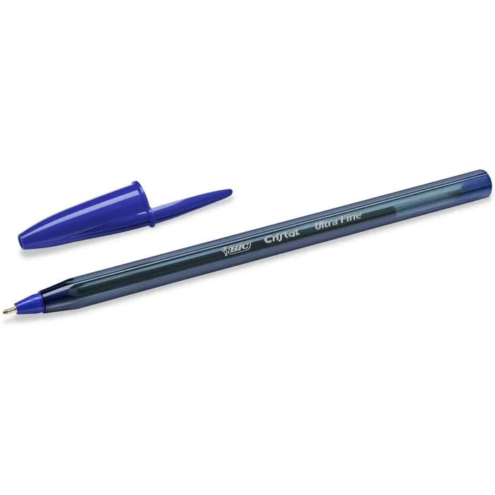 Penne BIC Cristal Soft Blu E Rosse - Scrittura Fluida, Punta Media 1.2mm, Ideali Per Scuola E Ufficio