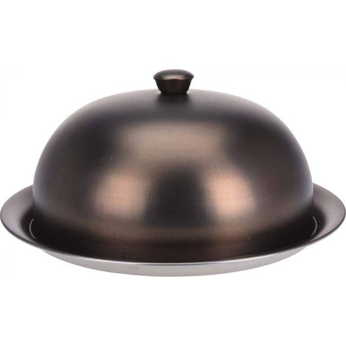 COPRIVIVANDE 31X13CM INOX NERO COPRIVIVANDE 31X13CM INOX NERO