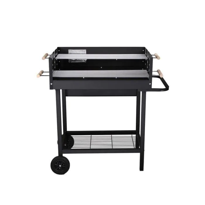 Barbecue A Carbone Lone Star - Griglia Sfera Con Vassoio Rimovibile - Foto 13