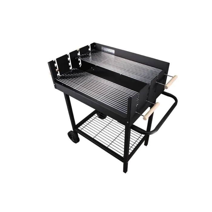 Barbecue A Carbone Lone Star - Griglia Sfera Con Vassoio Rimovibile - Foto 10