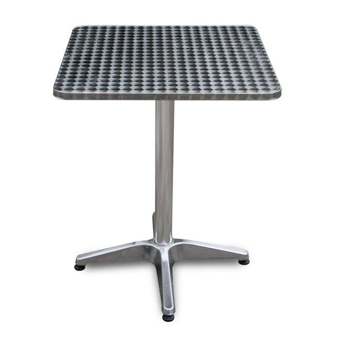 TAVOLINO BISTROT CM60X60 H70 ALLUMINIO