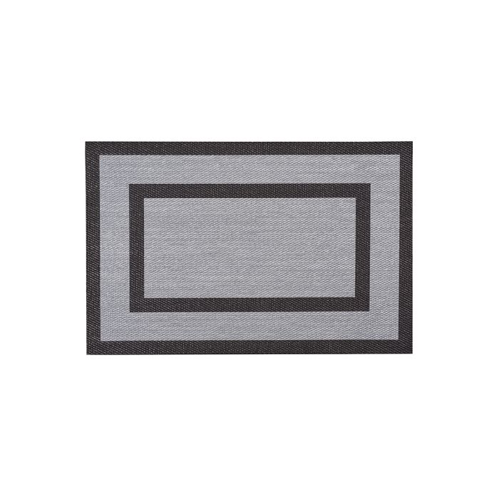 LIVING DEC - TAPPETO IN VINILE CORNICE SILVER 140X200CM LIVING DEC - TAPPETO IN VINILE CORNICE SILVER 140X200CM