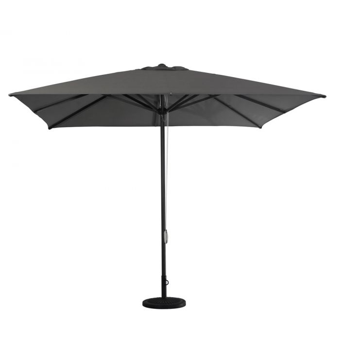 Ombrellone da giardino 3x3: ombrellone in alluminio con manovella