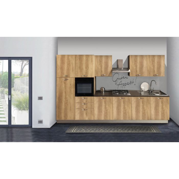 CUCINA CM 360 VERSIONE SINISTRA CON ELETTRODOMESTICI