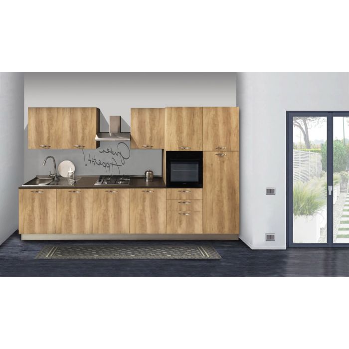 CUCINA CM 360 VERSIONE DESTRA CON ELETTRODOMESTICI