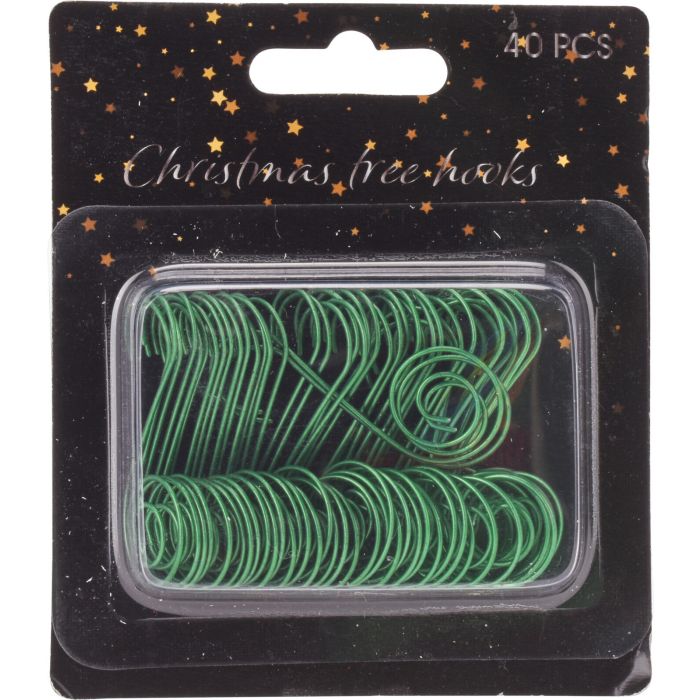 SET 40 GANCI PER SFERE IN METALLO VERDE SET 40 GANCI PER SFERE IN METALLO VERDE
