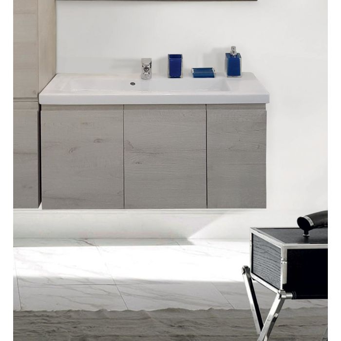 BASE BAGNO SOSPESA MODELLO ELY CON 3 ANTE 