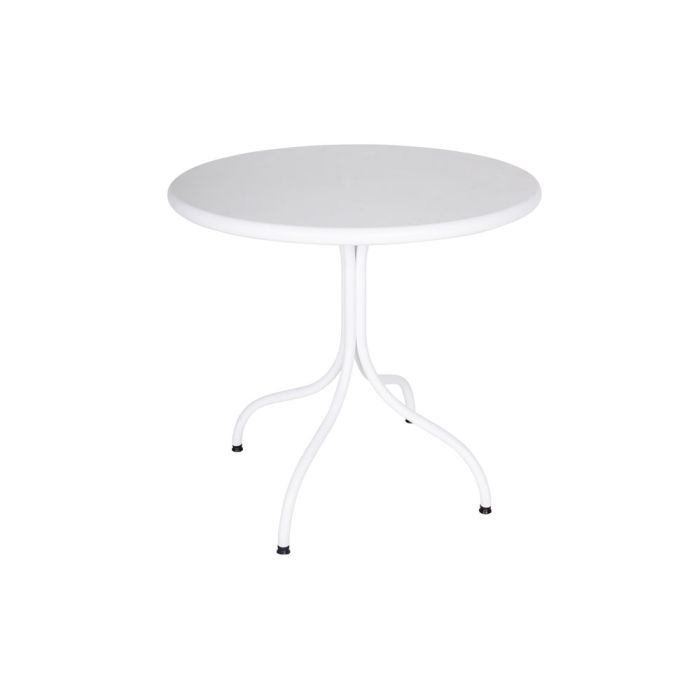 TAVOLO BISTROT 80 LISCIO BIANCO