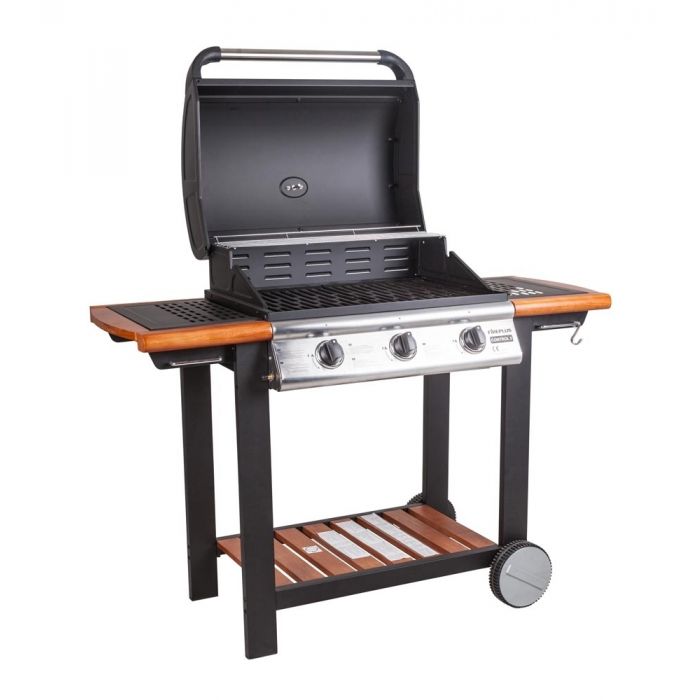 BARBECUE A GAS 3 FUOCHI CON FORNELLO H16023B CARTOMATICA Confezione da 1PZ