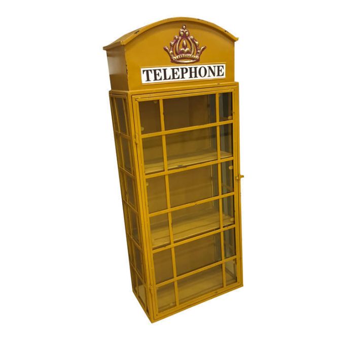 MOBILE FERRO PORTATUTTO GIALLO