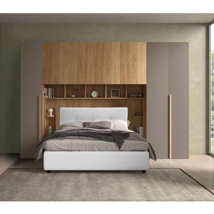 Letti Singoli Armadio A Ponte Con Letto Matrimoniale Camera