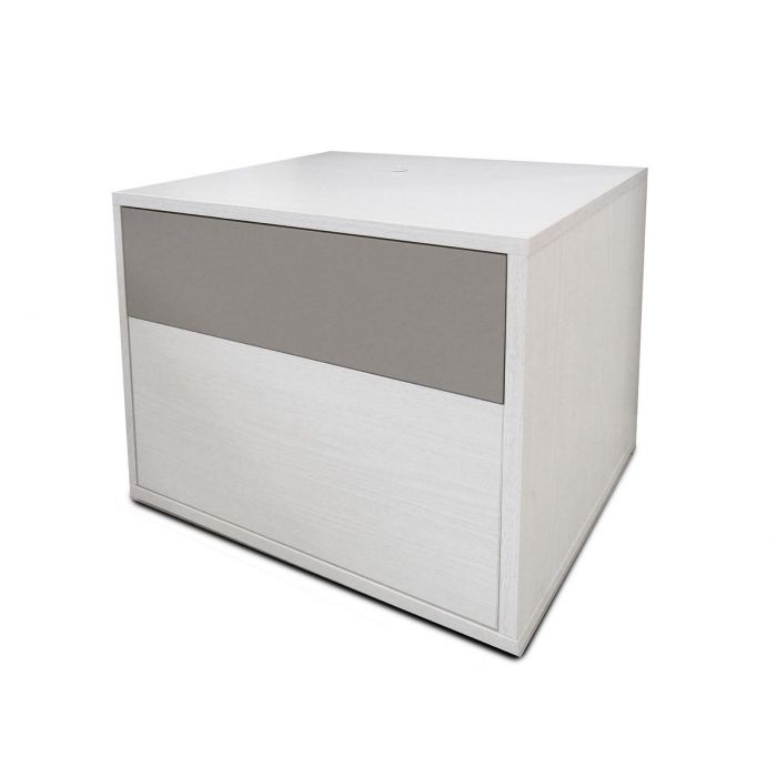COMODINO MODELLO BERNA IN FRASSINO NUVOLA CM 53X43 E H 46,3 COMODINO MODELLO BERNA IN FRASSINO NUVOLA CM 53X43 E H 46,3