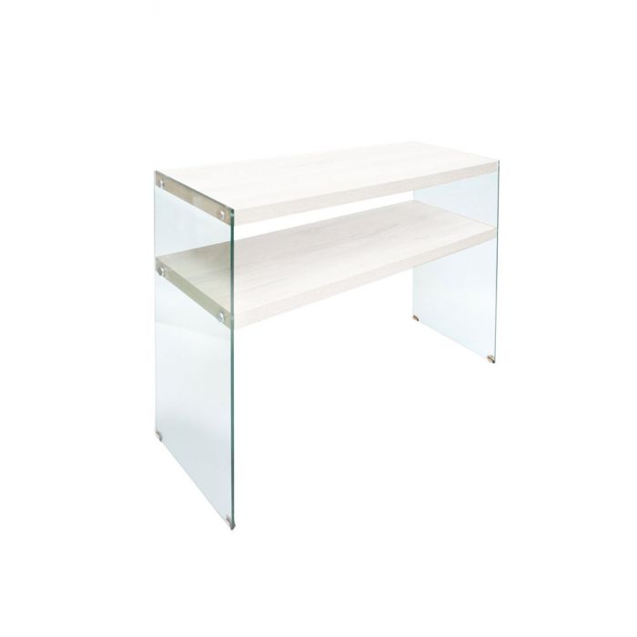 CONSOLLE SHON-100 BIANCO FRASSINATO