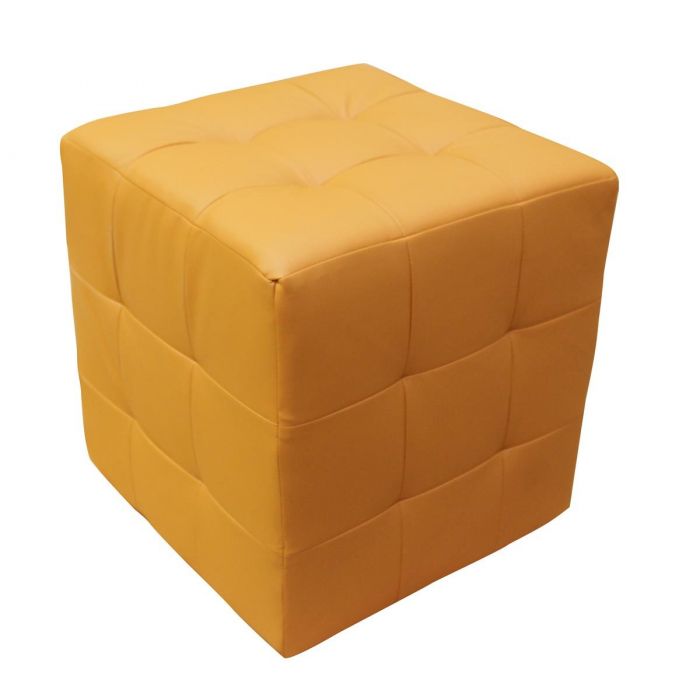POUFF CROSS ARANCIO ECOP.FISSO es