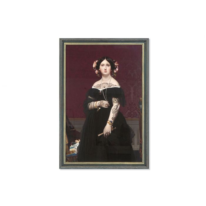 QUADRO MDF CRISTALLO 76X3X110CM DISEGNO DONNA QUADRO MDF CRISTALLO 76X3X110CM DISEGNO DONNA