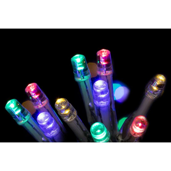 LUCI DI NATALE 20 LED MULTICOLOR 1.90+15MT A BATTERIA USO INTENO LUCI DI NATALE 20 LED MULTICOLOR 1.90+15MT A BATTERIA USO INTENO