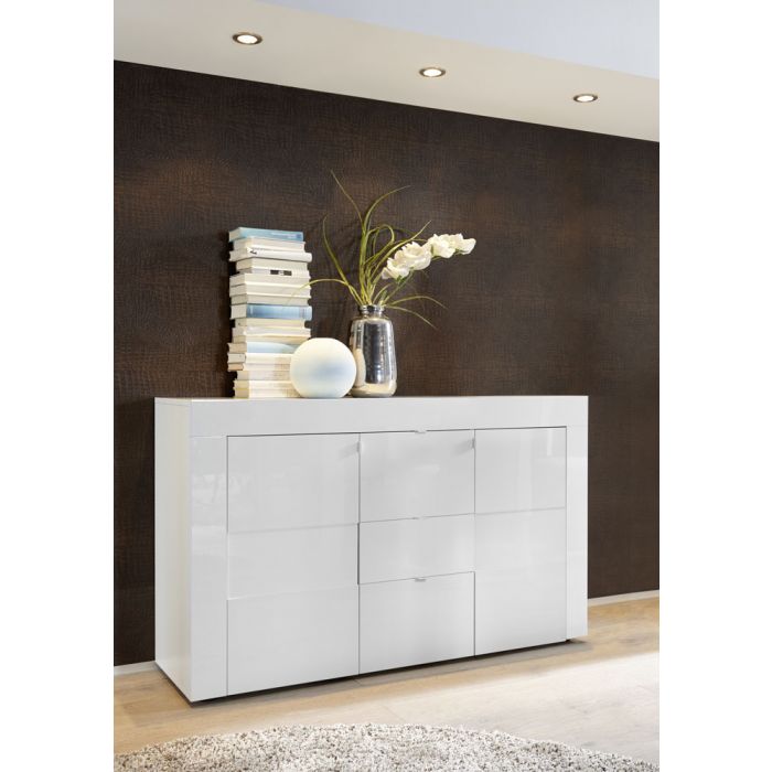 CREDENZA EASY 2A+3C BIANCO LUCIDO 209071-07 CREDENZA EASY 2A+3C BIANCO LUCIDO 209071-07