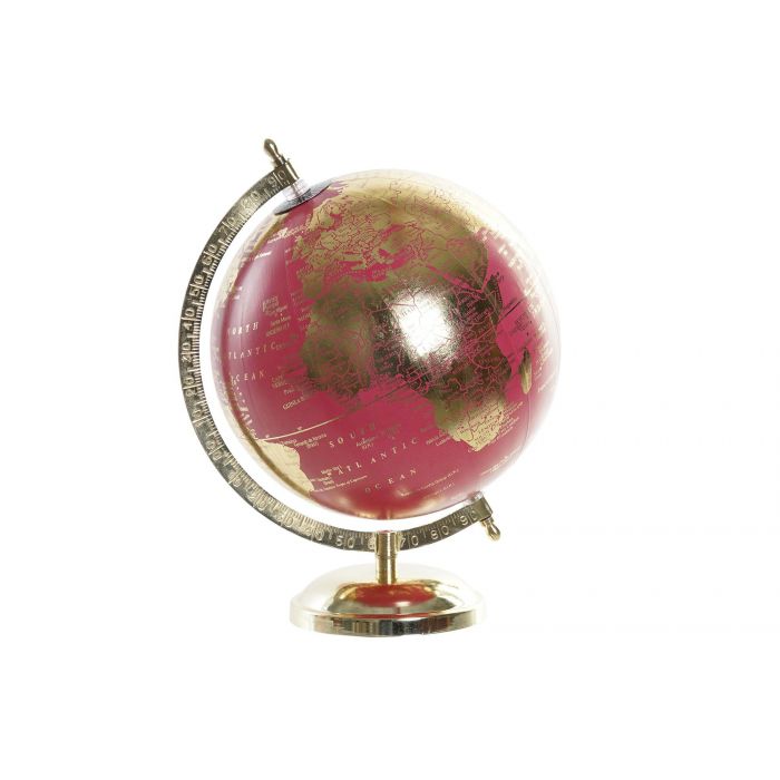 MAPPAMONDO ALLUMINIO DORATO PVC 22X20X27CM