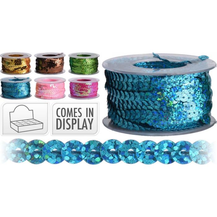 NASTRO PAILLETTES 20MT NASTRO PAILLETTES 20MT