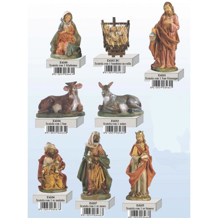 NATIVITA' 8PZ 40CM GOMMA