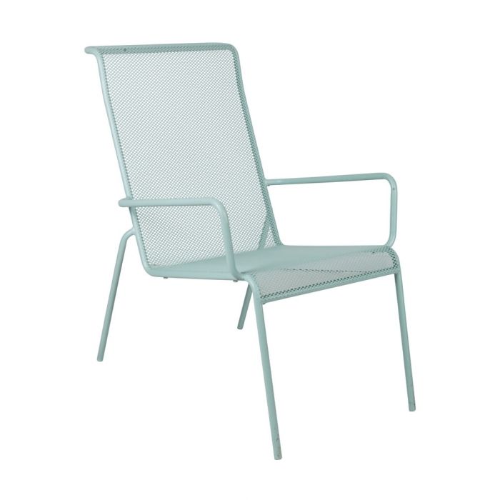 SEDIA METALLO VERDE 57X75X90CM SEDIA METALLO VERDE 57X75X90CM