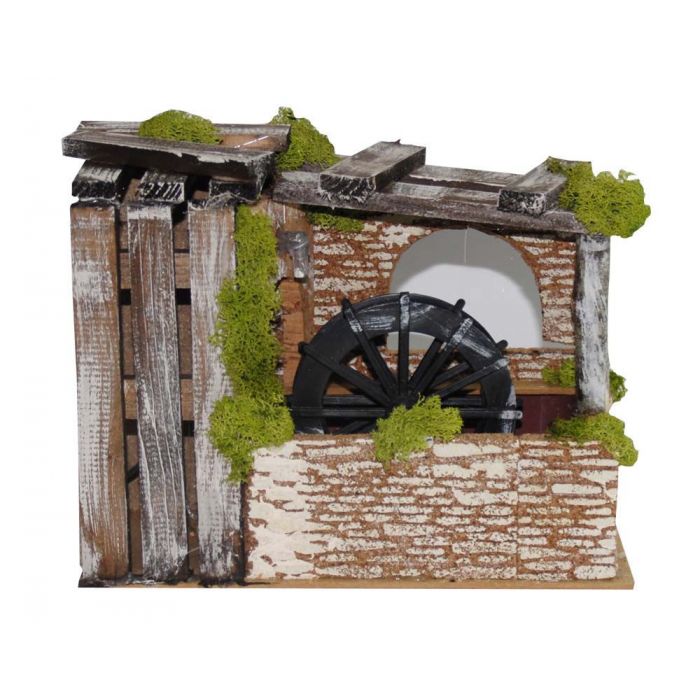 MULINO FUNZIONANTE 26X14X22CM MULINO FUNZIONANTE 26X14X22CM