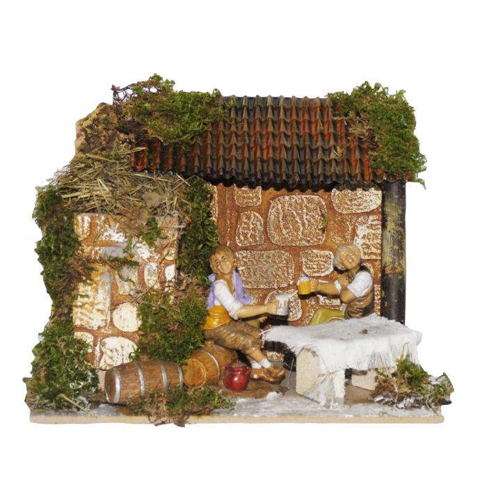 UOMO ALL' OSTERIA C/MOVIMENTO 26X15X16CM UOMO ALL' OSTERIA C/MOVIMENTO 26X15X16CM