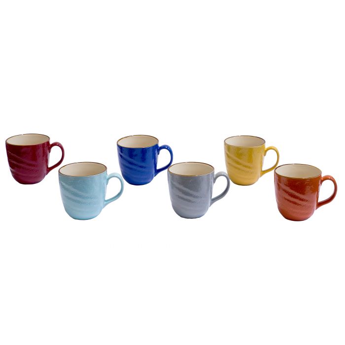 TAZZA MEDITERRANEO COLORI ASSORTITI H 10X9X9CM TAZZA MEDITERRANEO COLORI ASSORTITI H 10X9X9CM