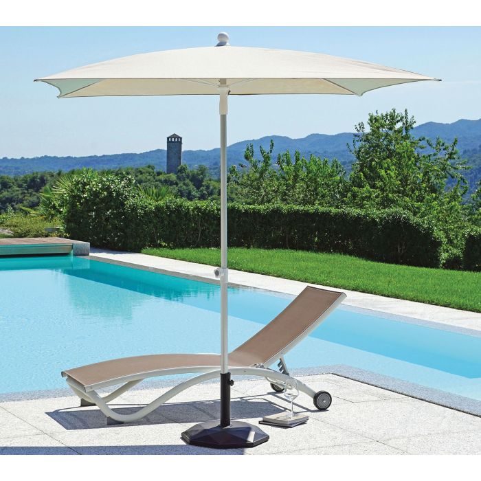 OMBRELLONE OLEFIN 200X200VM TAUPE FUSTO ALLUMINIO OMBRELLONE OLEFIN 200X200VM TAUPE FUSTO ALLUMINIO