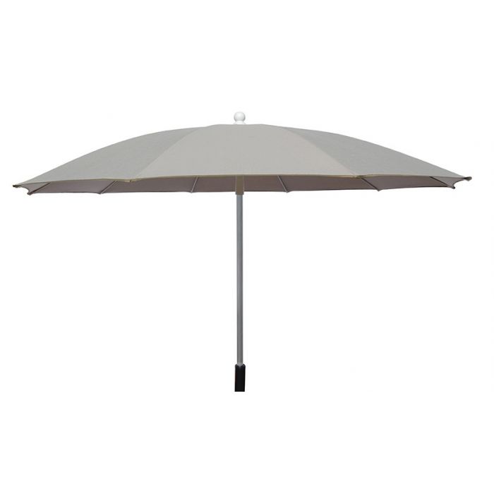 OMBRELLONE OLEFIN D250CM GRIGIO FUSTO ALLUMINIO OMBRELLONE OLEFIN D250CM GRIGIO FUSTO ALLUMINIO
