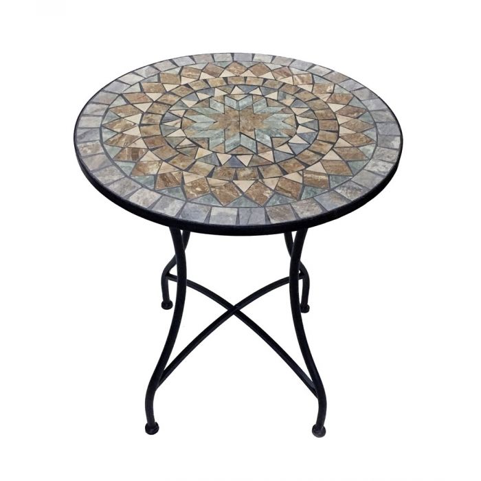 TAVOLO C/MOSAICI ROTONDO D.60 TAVOLO C/MOSAICI ROTONDO D.60