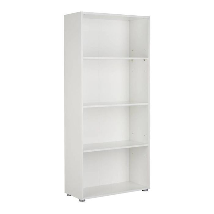 LIBRERIA 4 VANI BIANCA CM 70X30 E H 158 LIBRERIA 4 VANI BIANCA CM 70X30 E H 158