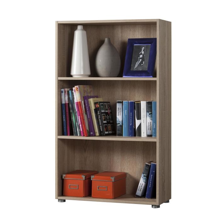 LIBRERIA MODELLO FLOW ROVERE SONOMA 3 VANI LIBRERIA MODELLO FLOW ROVERE SONOMA 3 VANI