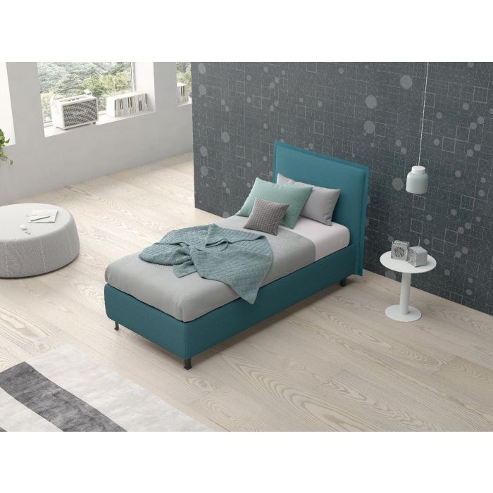 Letto singolo con contenitore