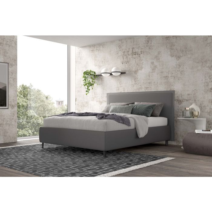 Letto matrimoniale contenitore STILL con rete a doghe