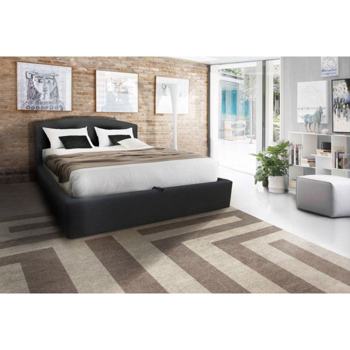 LETTO MATRIMONIALE CON CONTENITORE CM 174X224 E H 105 LETTO MATRIMONIALE CON CONTENITORE CM 174X224 E H 105