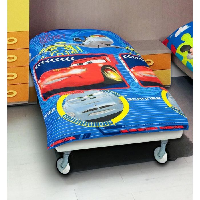 LETTO MODELLO JOB CON RUOTE BETULLA DI CM 91X199,3 E H 32