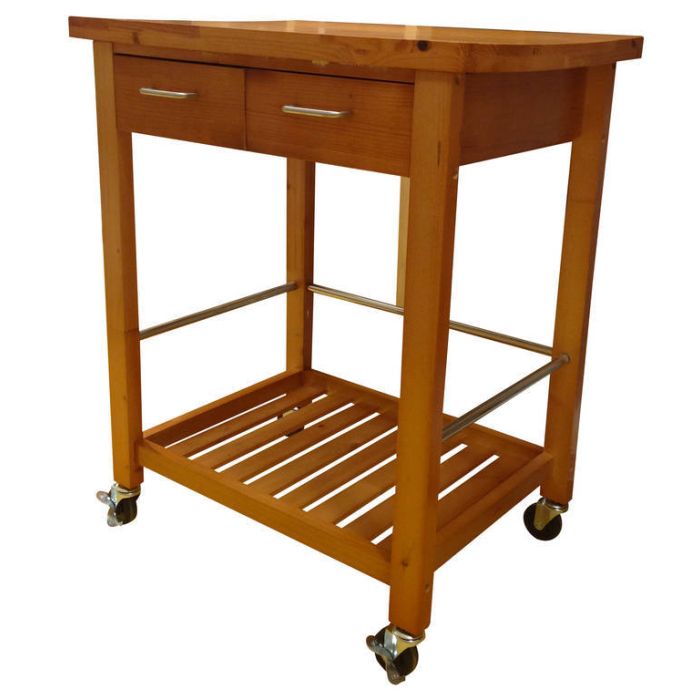 CARRELLO CUCINA 2 CASS. CM76X55 H93 CARRELLO CUCINA 2 CASS. CM76X55 H93