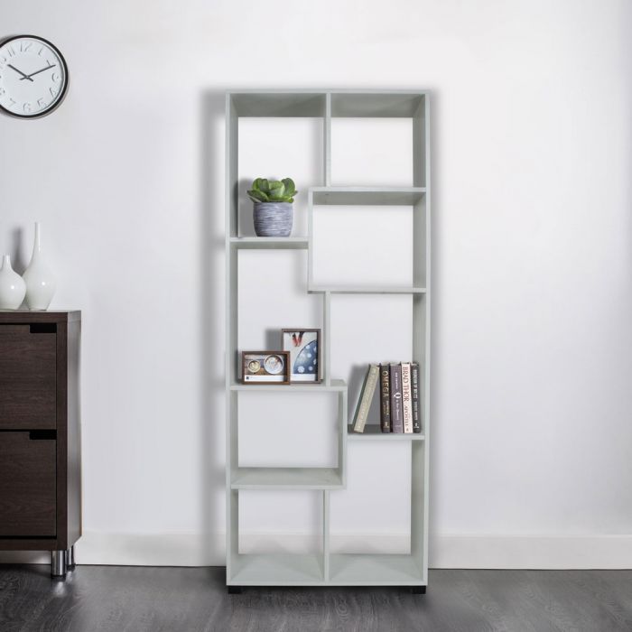 LIBRERIA ART.114 ROVERE SBIANCATO 8VANI LIBRERIA ART.114 ROVERE SBIANCATO 8VANI