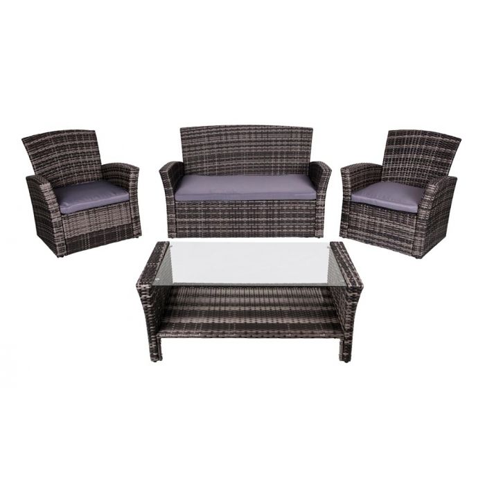 SALOTTINO EMILY 4PZ IN POLIRATTAN SALOTTINO EMILY 4PZ IN POLIRATTAN